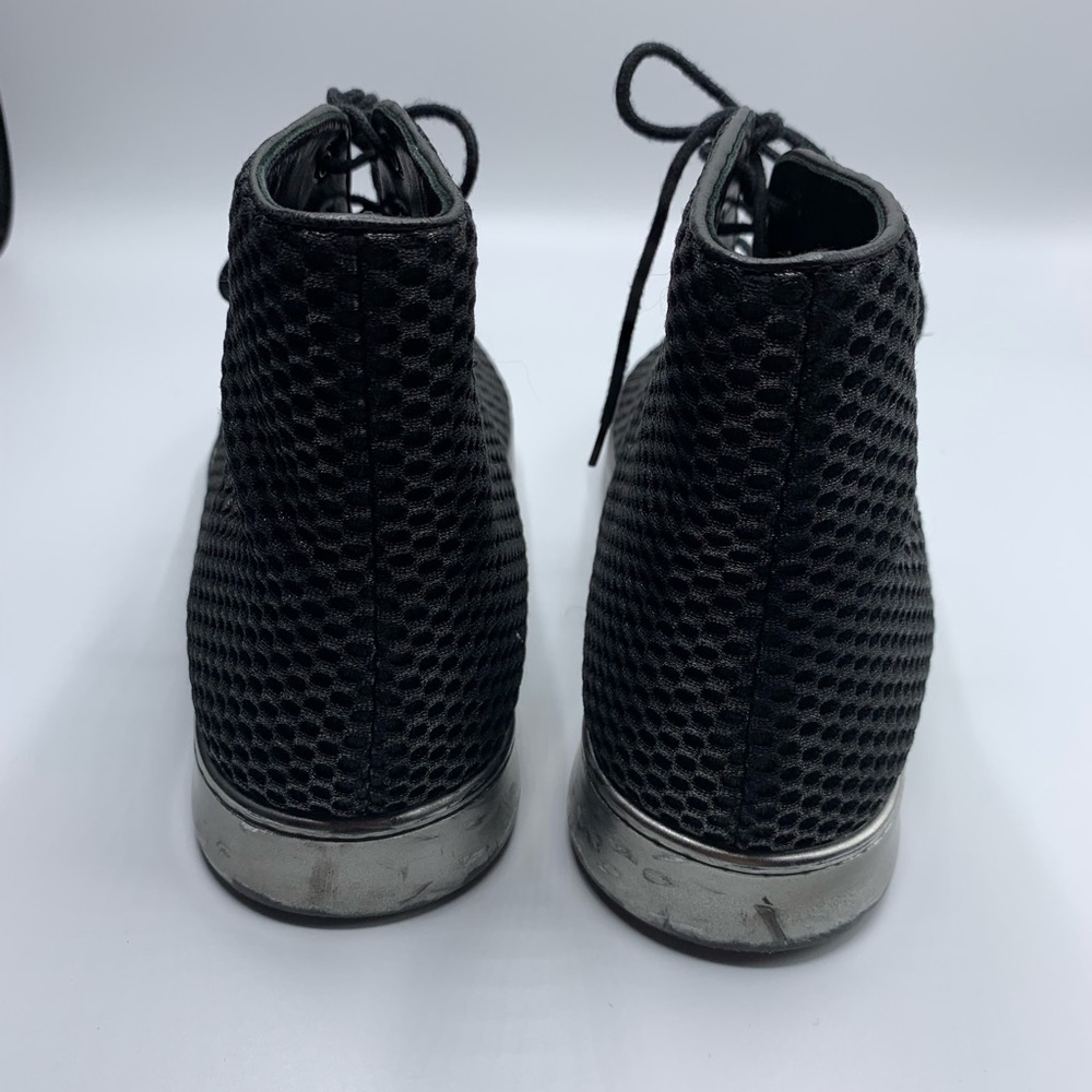 ❌SOLD❌ CHANEL High Top Mesh Sneakers Chuck Taylors - Picture 4 of 6